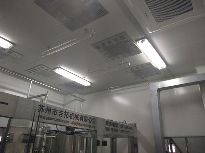 吉拓機械走向世界無菌凈化生產(chǎn)線